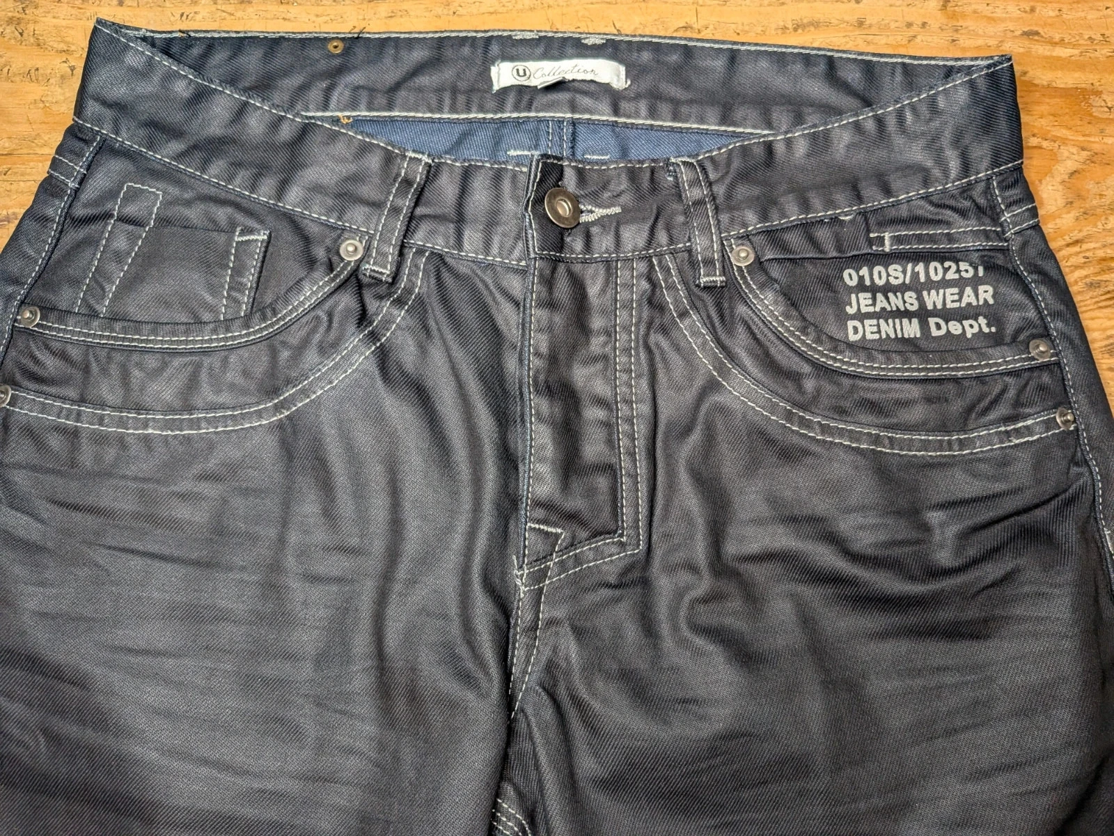 Jeans ciré – photo 4